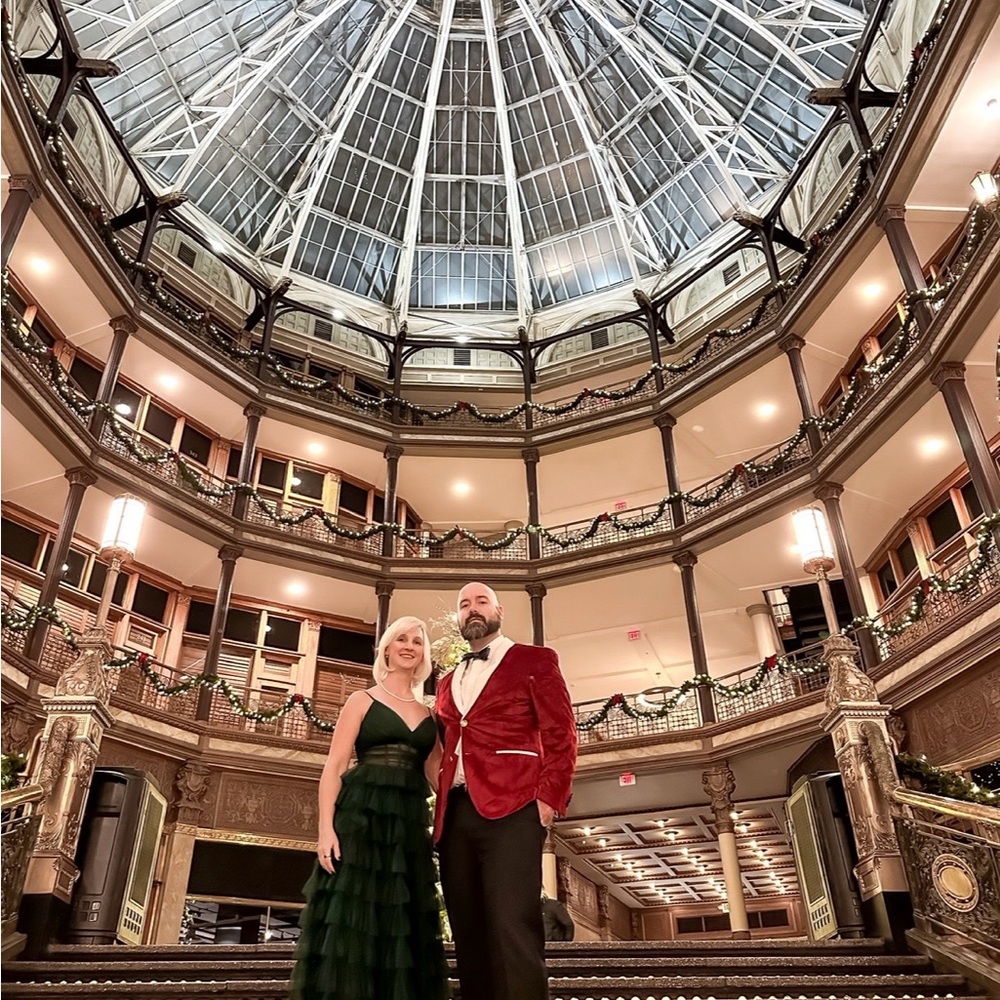 OppoSuits Red Velvet Tuxedo Jacket with Matching Red Velvet Trousers.
